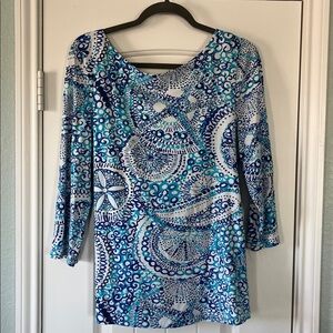 Lily Pulitzer knit top XL